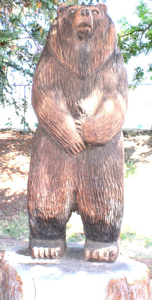 Scotts Valley Wood Bear